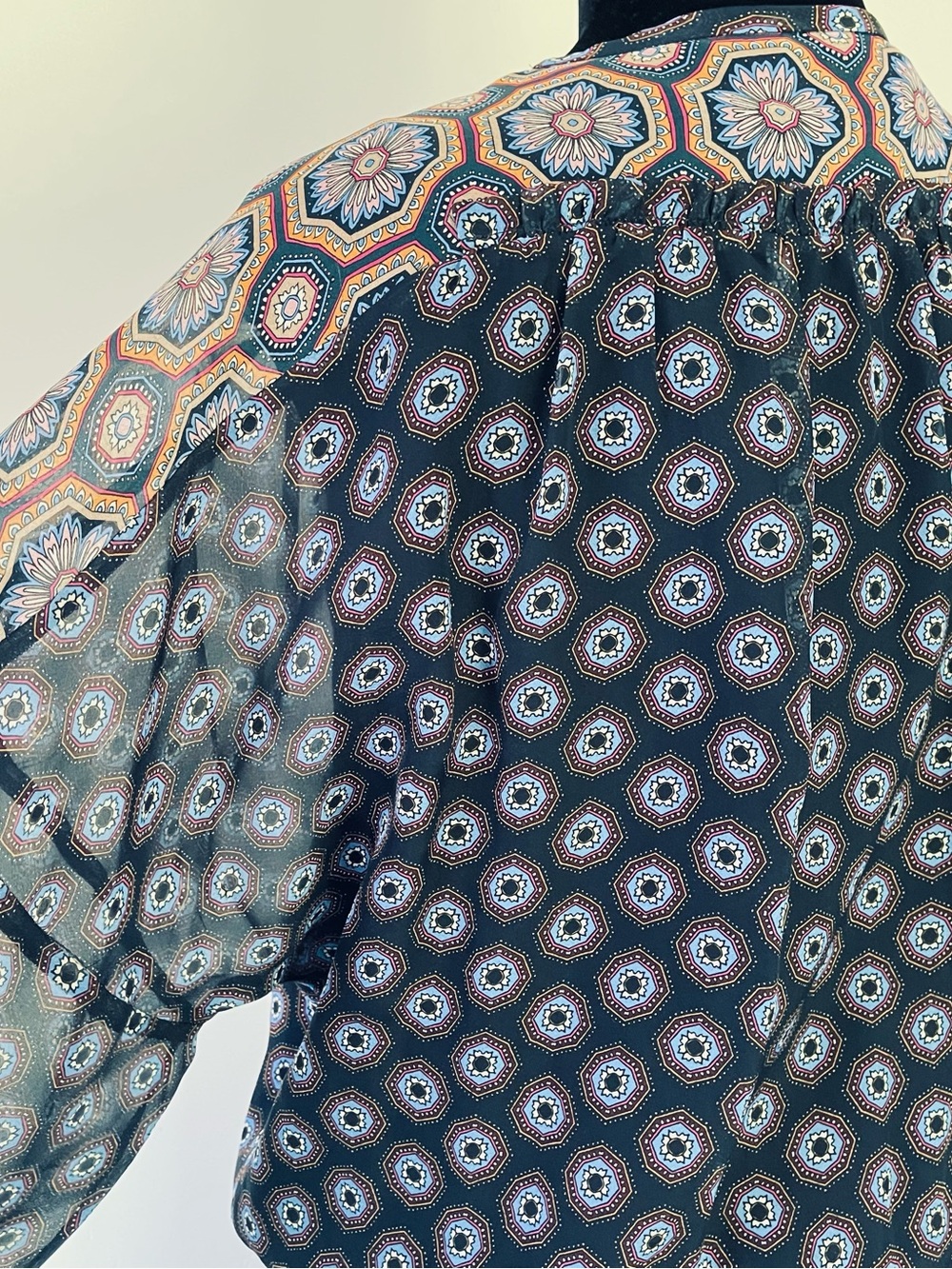 Ramy Brook Printed Davie Silk Mini Dress, Sz. M, NWT - Picture 10 of 13